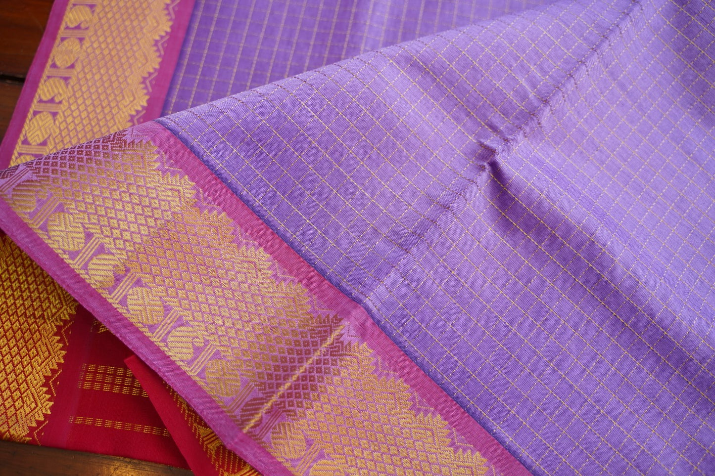 Kanchi Semi Silk Cotton Saree PC17592