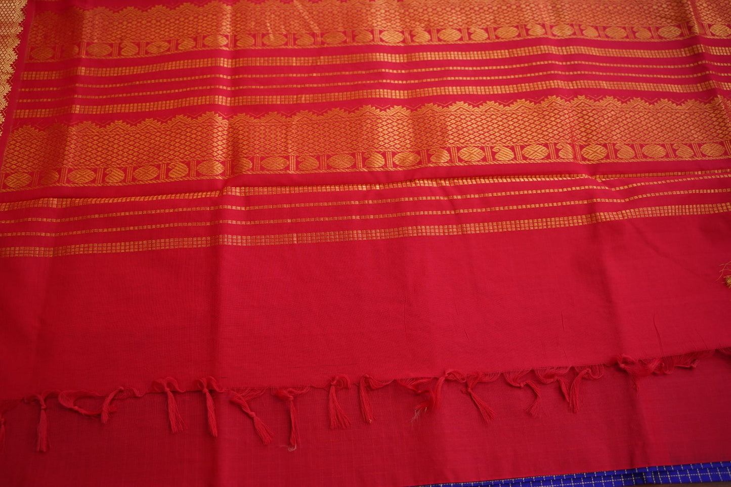 Kanchi Semi Silk Cotton Saree PC17593