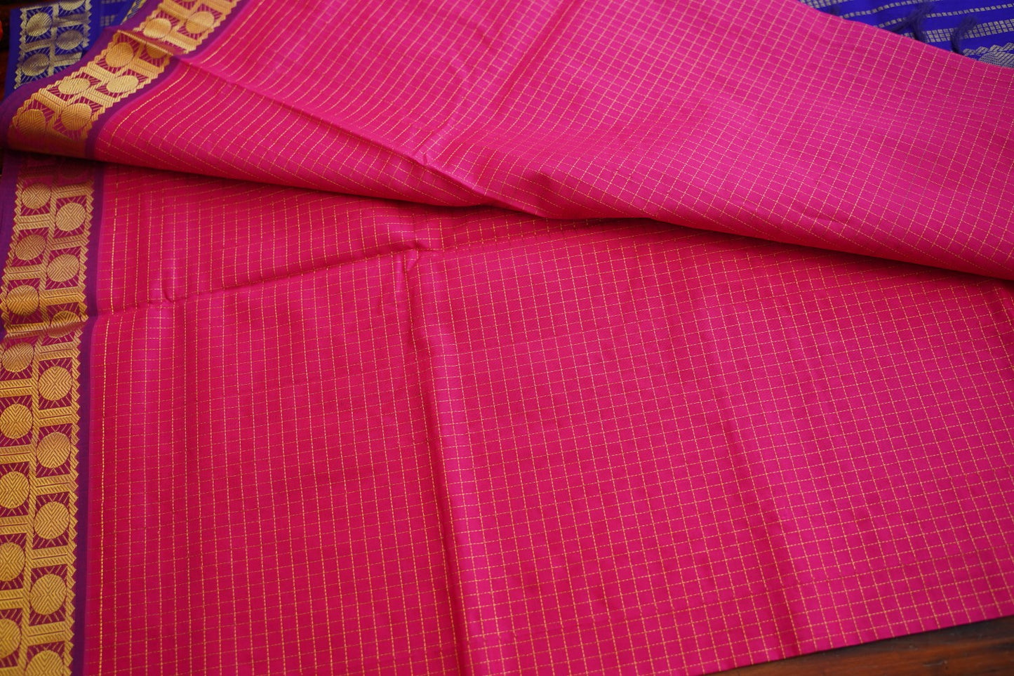 Kanchi Semi Silk Cotton Saree PC17594