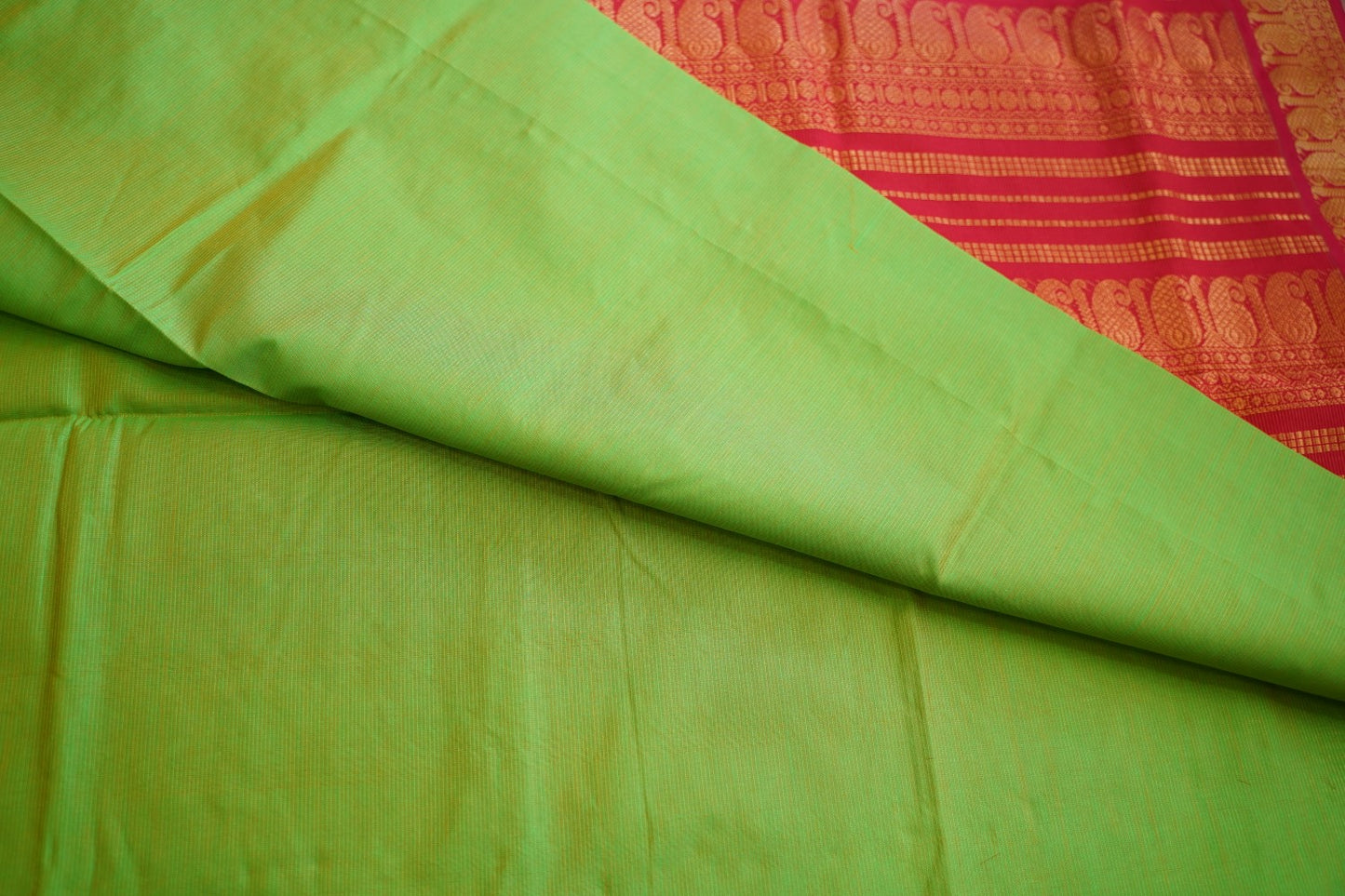 Kanchi Semi Silk Cotton Saree PC17580