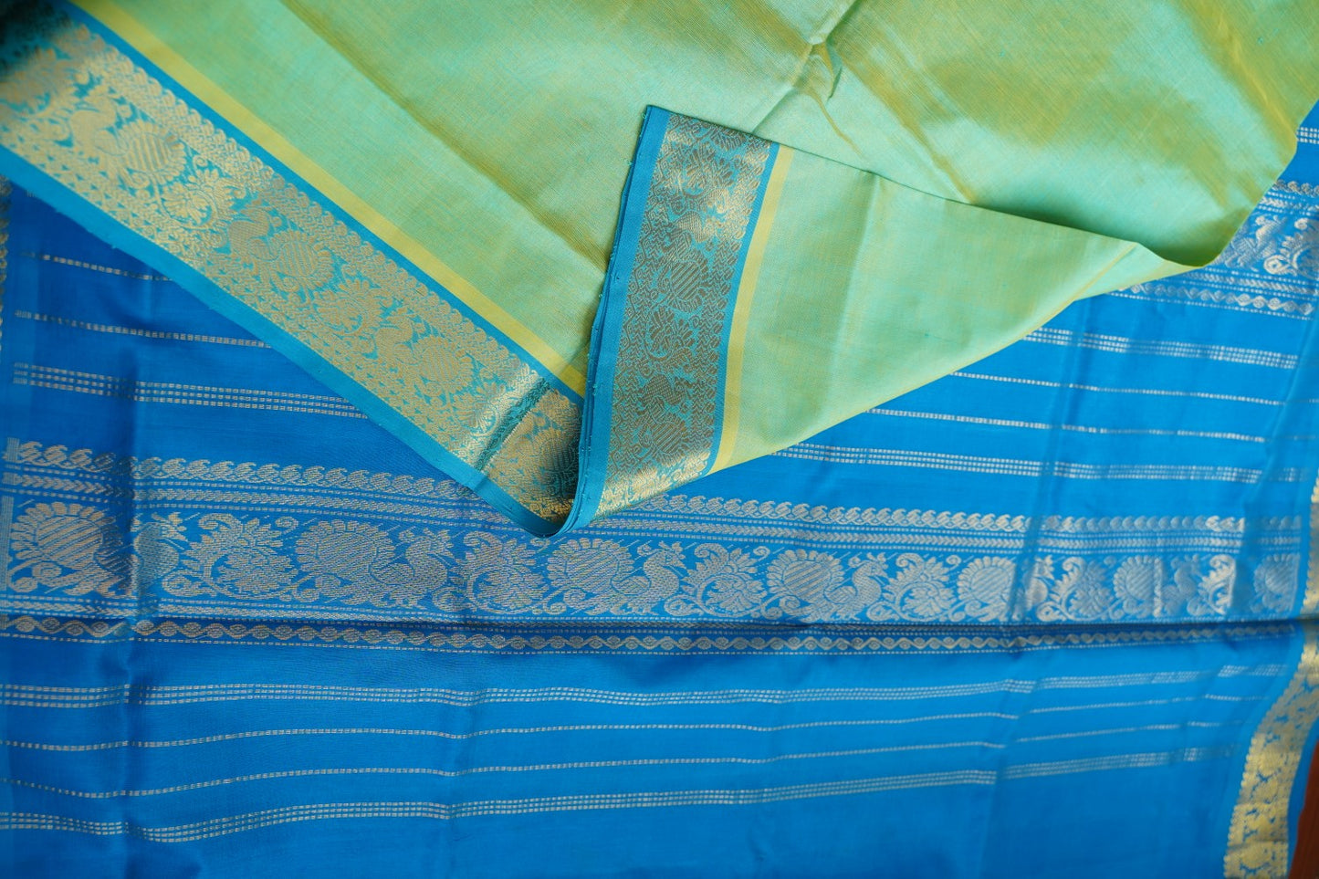 Kanchi Handloom Silk Cotton Saree PC15516