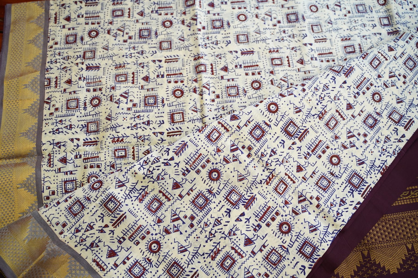 Kanchi Semi Silk Cotton Saree PC17569