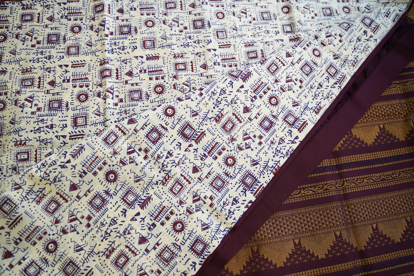 Kanchi Semi Silk Cotton Saree PC17569