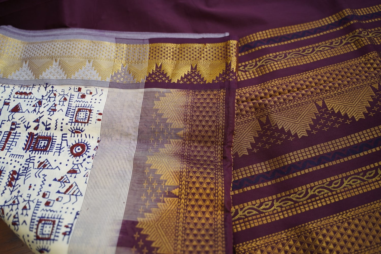 Kanchi Semi Silk Cotton Saree PC17569