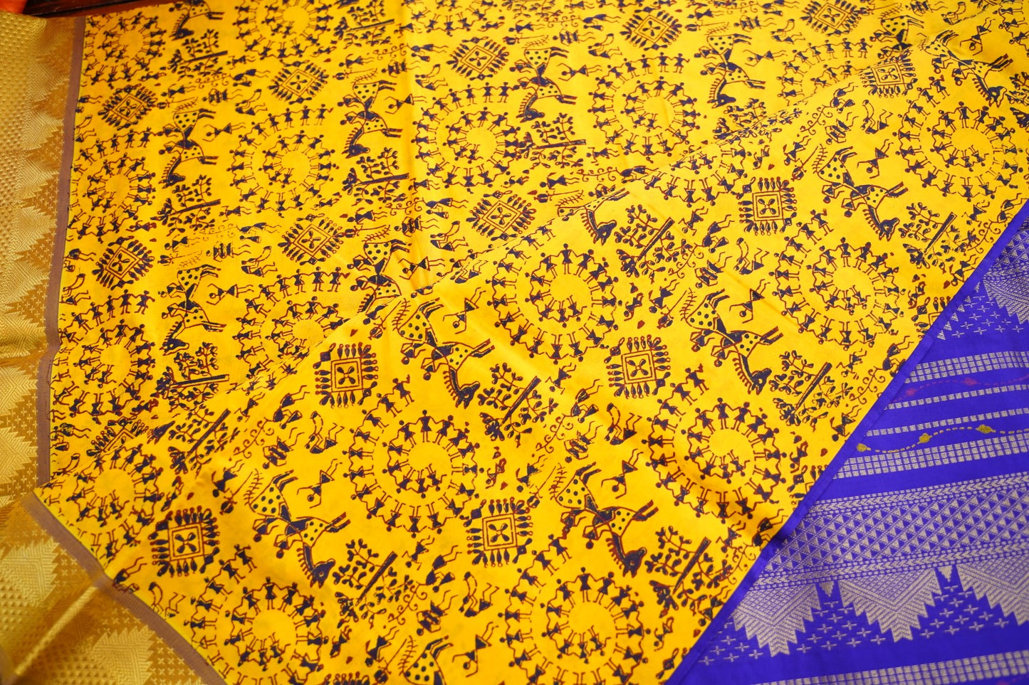 Kanchi Semi Silk Cotton Saree PC17570