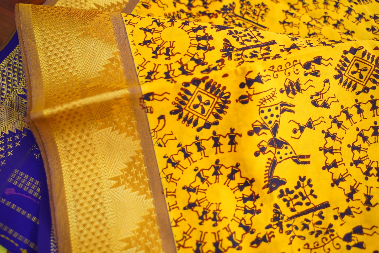 Kanchi Semi Silk Cotton Saree PC17570