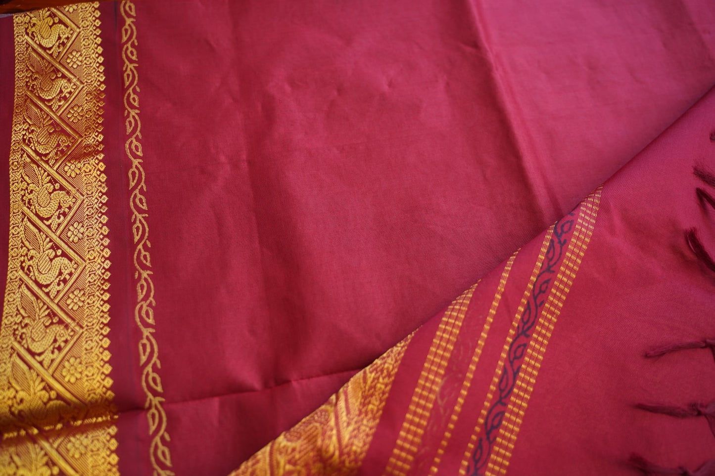 Kanchi Semi Silk Cotton Saree PC17572