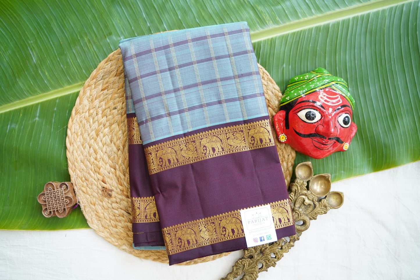 Pure Kanchi Silk Saree PC17606