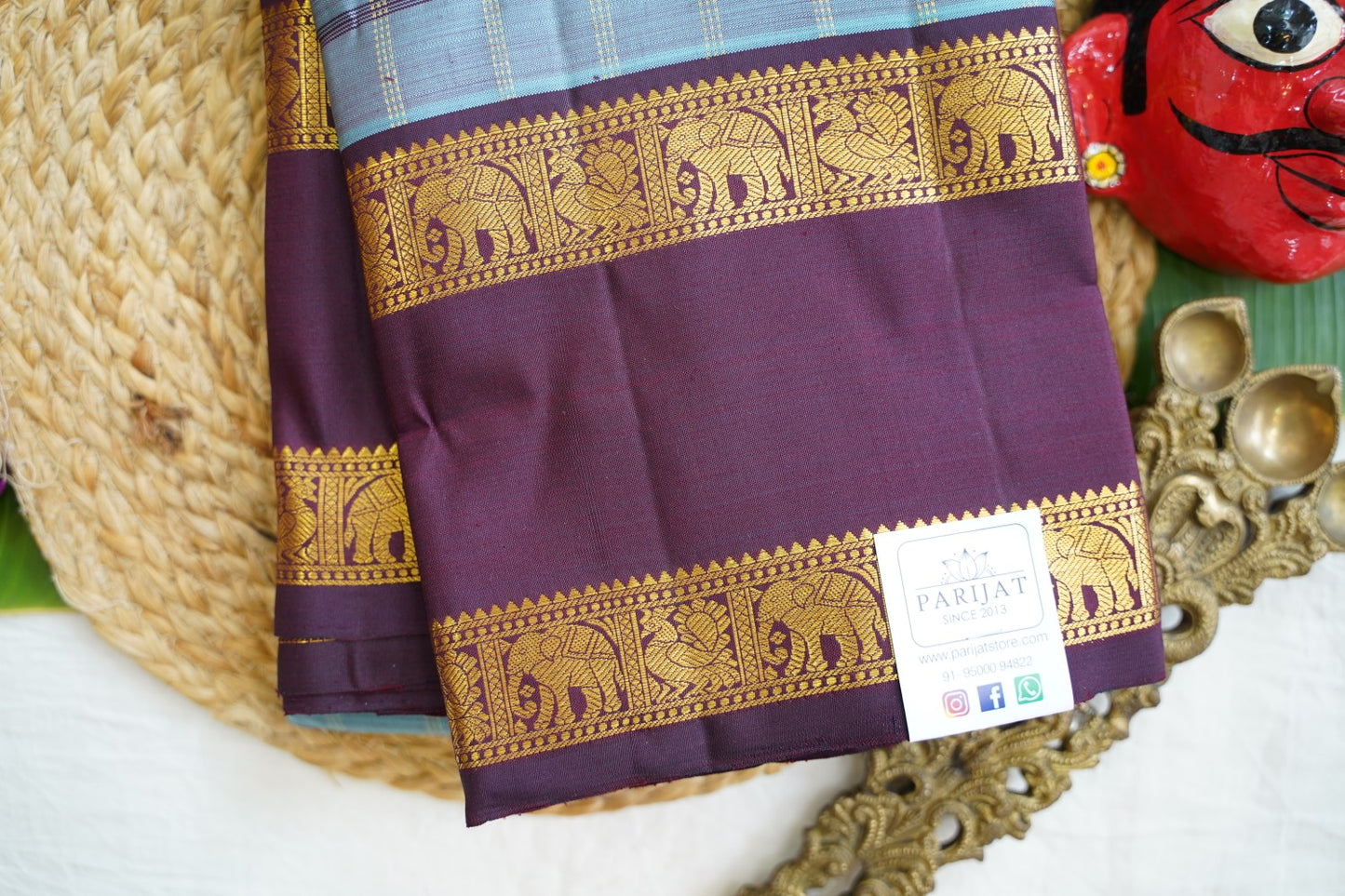 Pure Kanchi Silk Saree PC17606