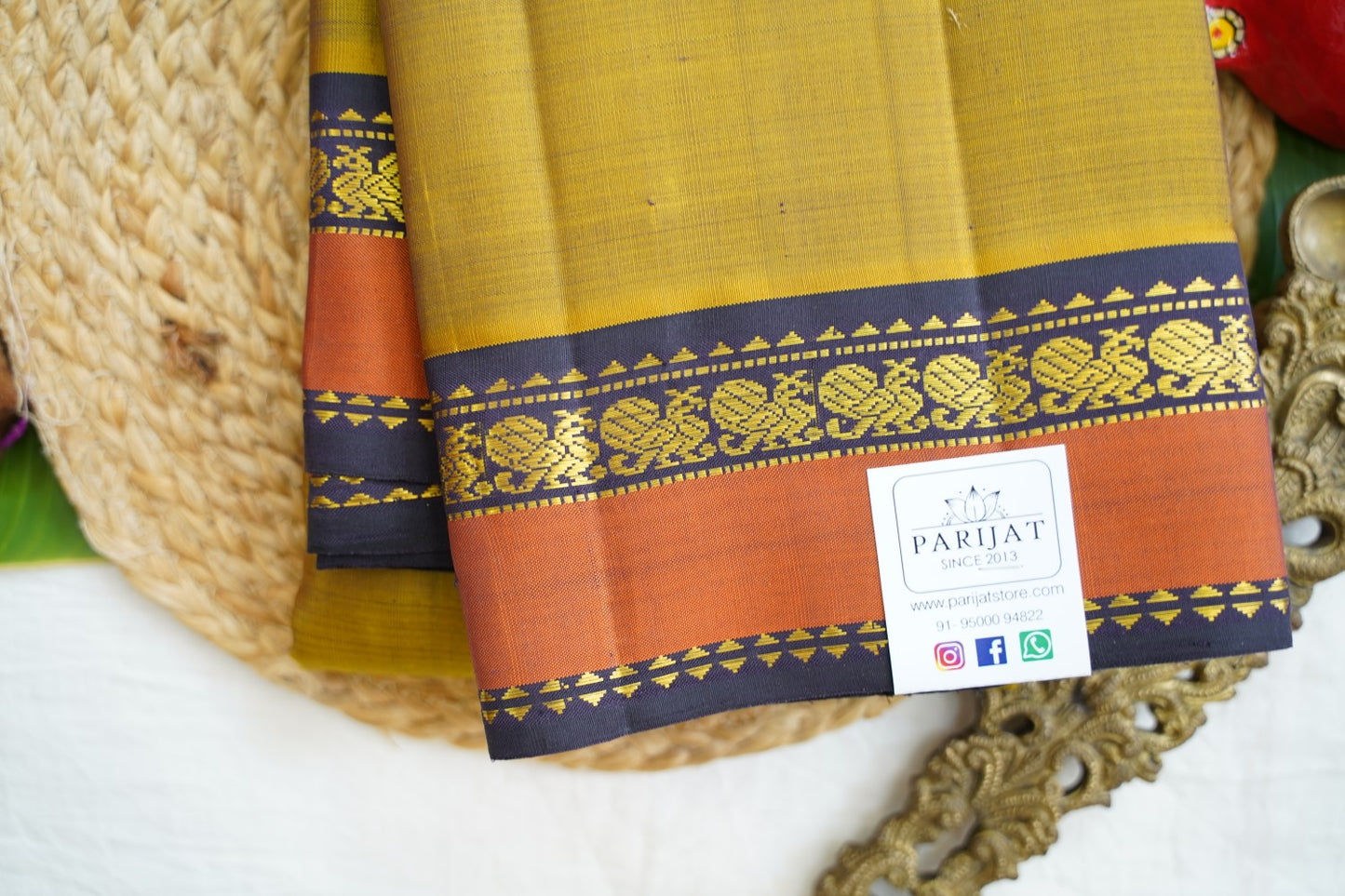 Pure Kanchi Silk Saree PC17607