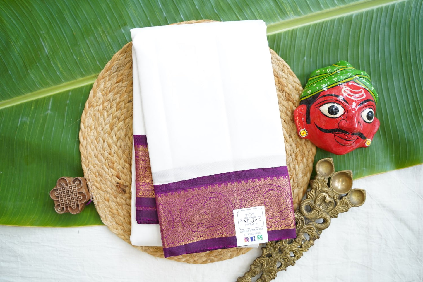 Pure Kanchi Silk Saree PC17609