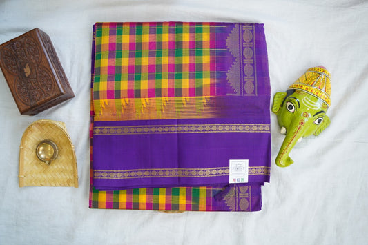 Kanchi Handloom Silk Cotton Saree PC16747
