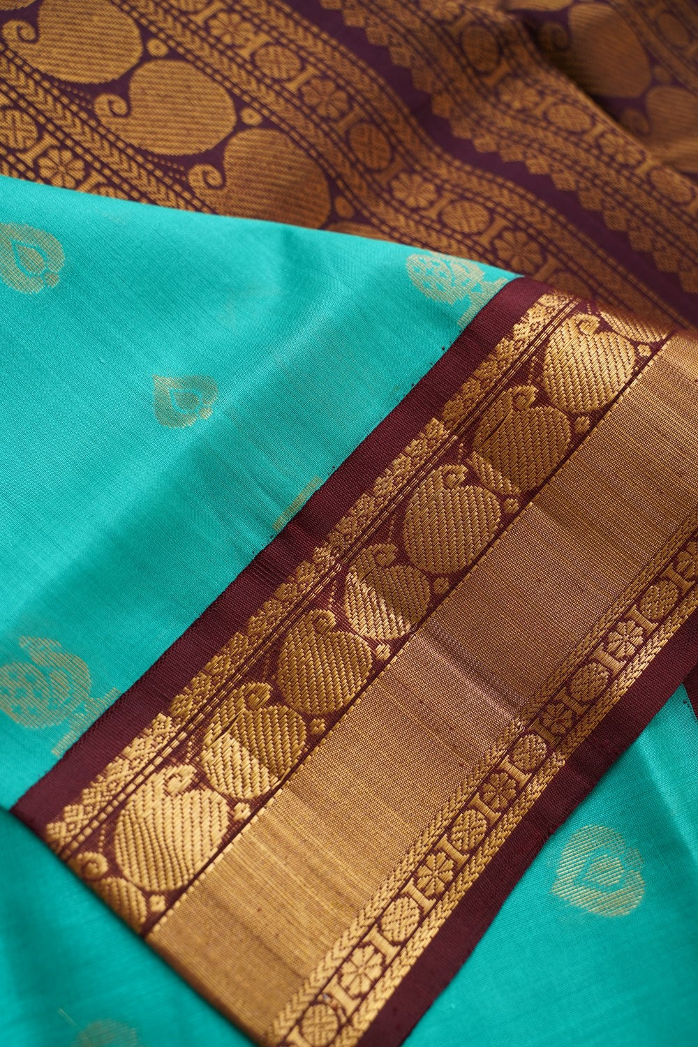 Kanchi Handloom Silk Cotton Saree PC15517