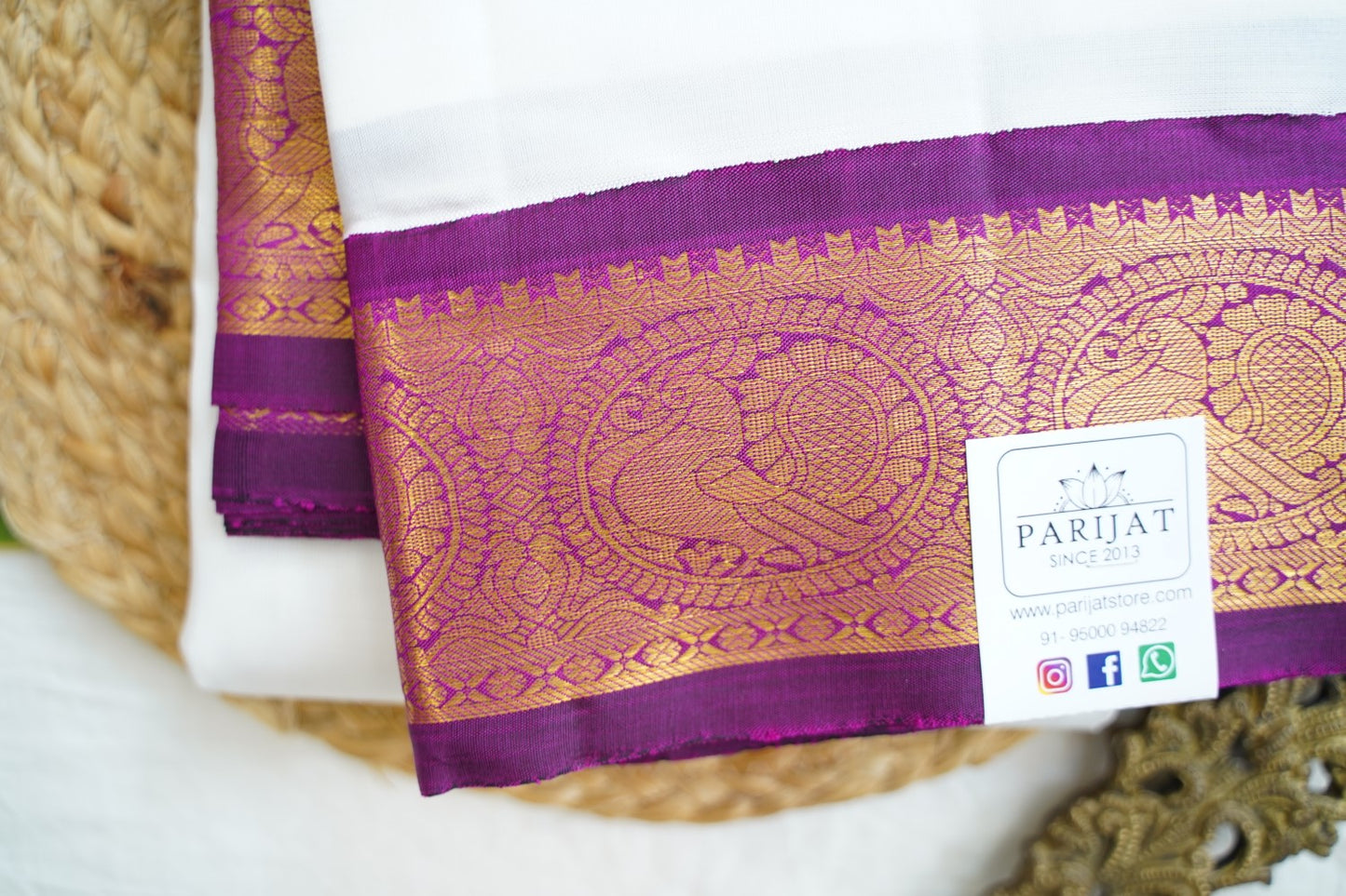Pure Kanchi Silk Saree PC17609