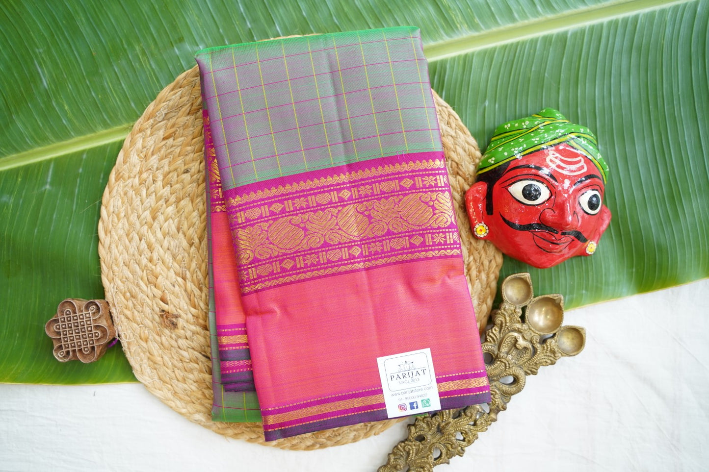 Pure Kanchi Silk Saree PC17610