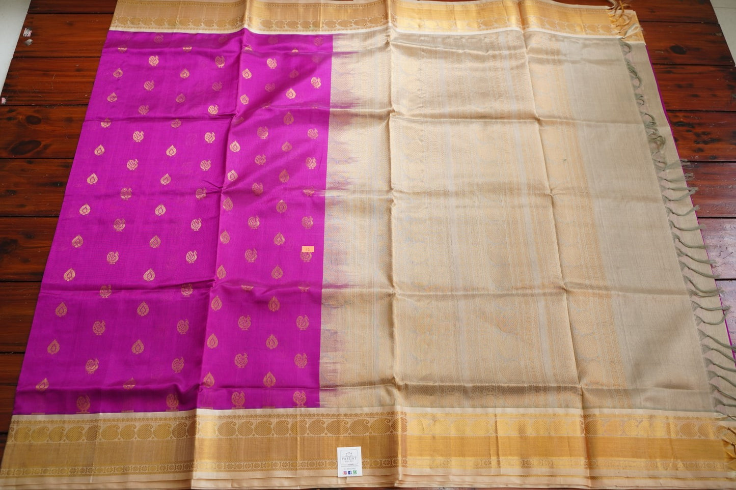Kanchi Handloom Silk Cotton Saree PC15508