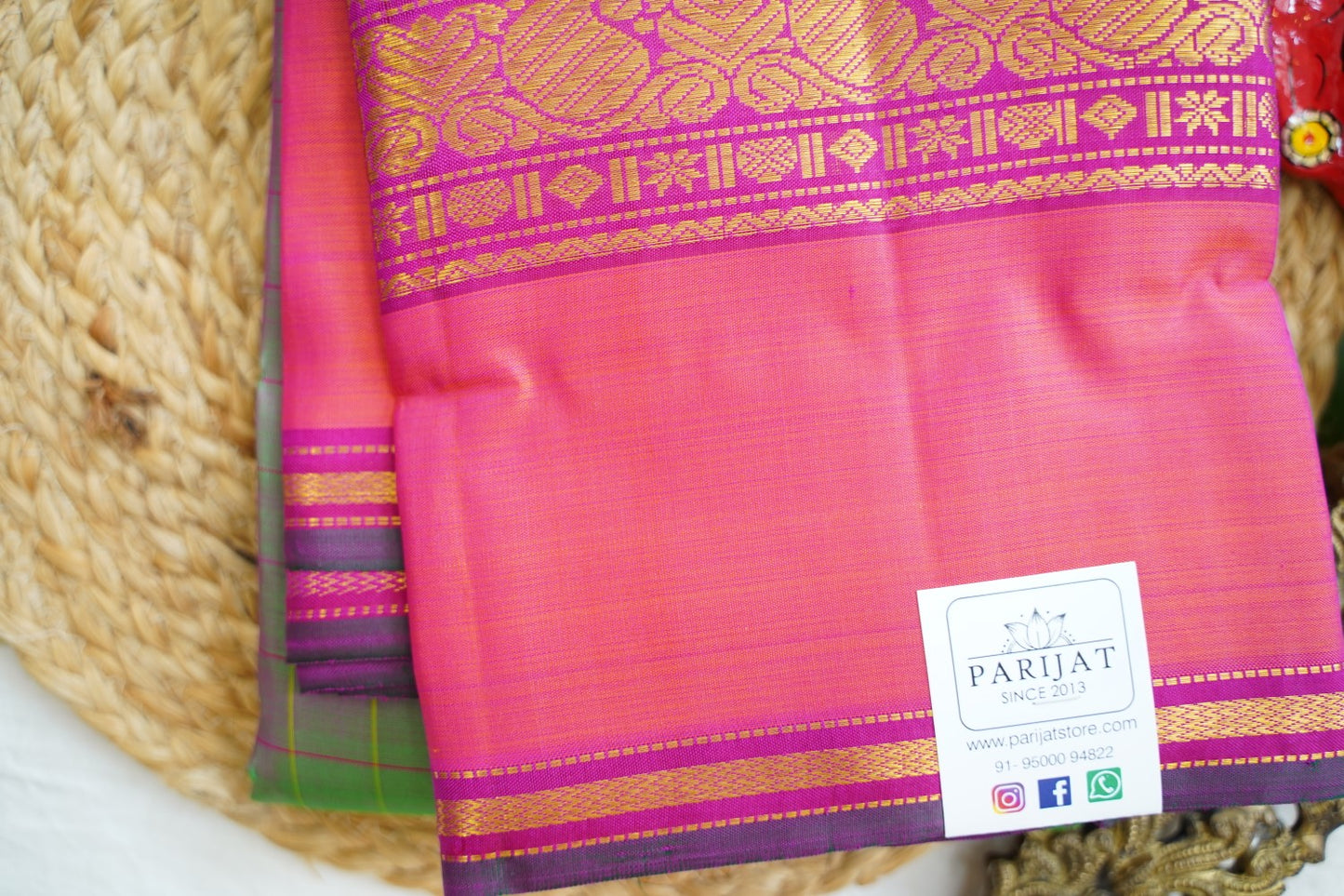 Pure Kanchi Silk Saree PC17610