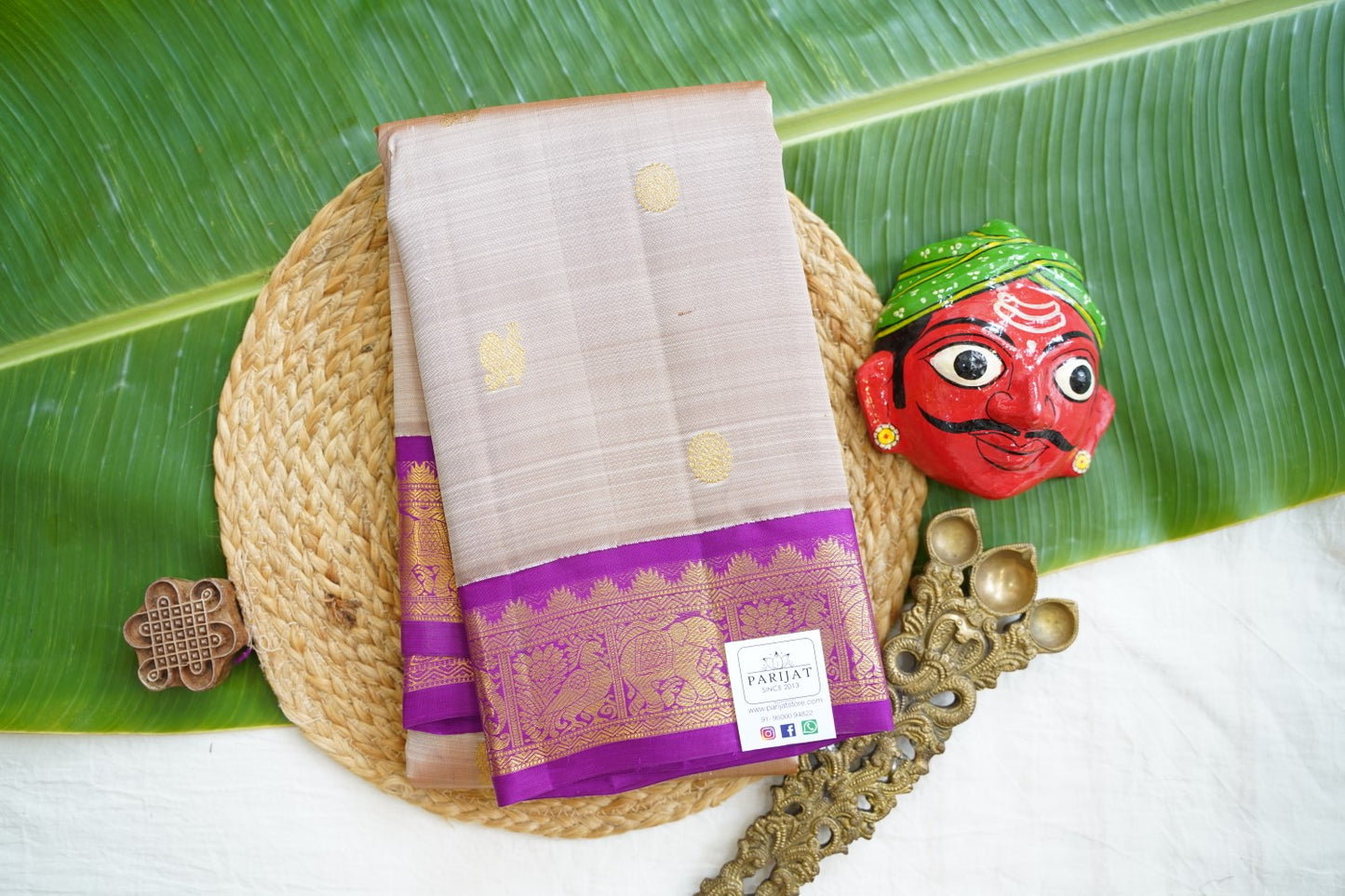 Pure Kanchi Silk Saree PC17604