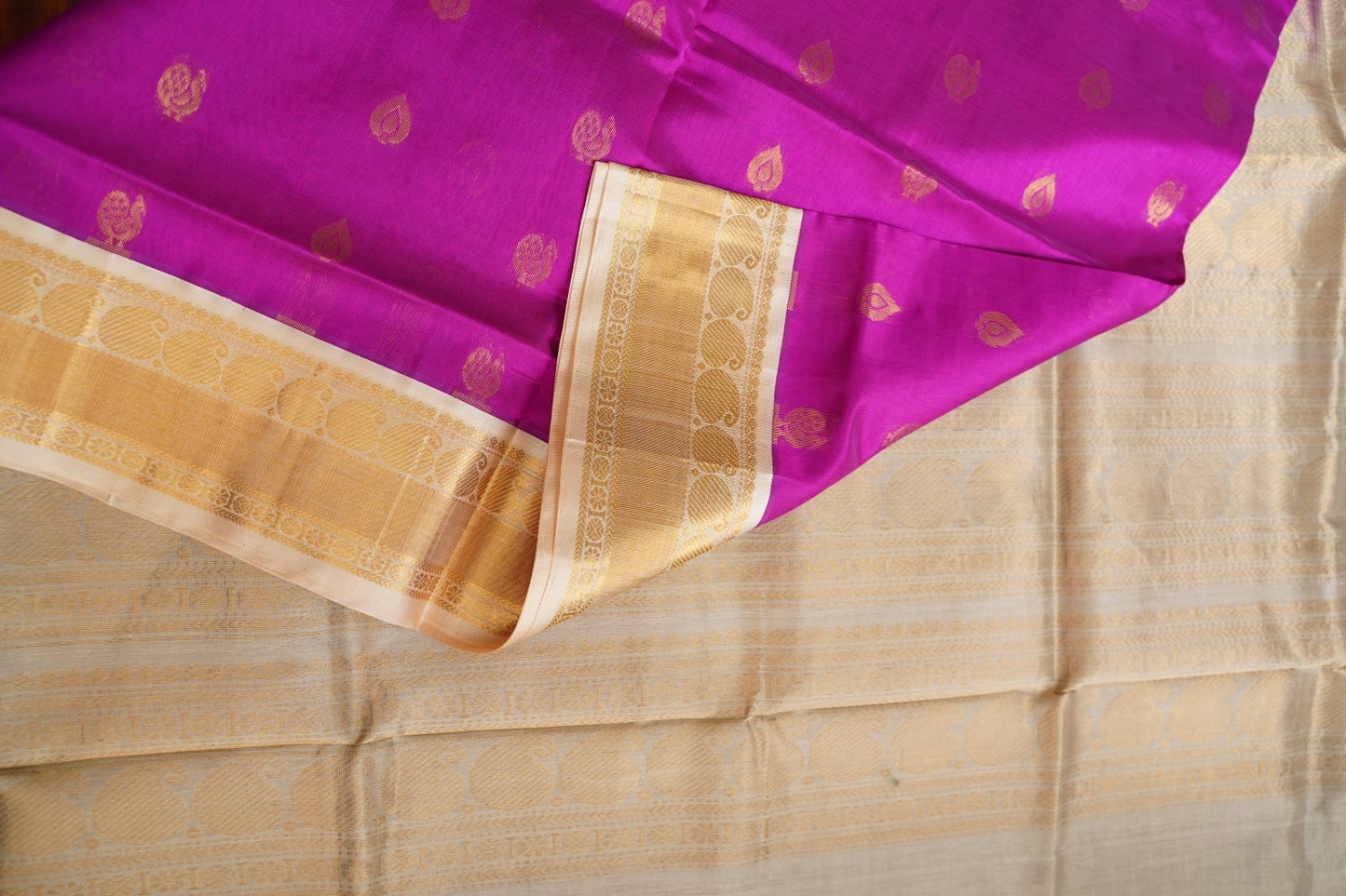 Kanchi Handloom Silk Cotton Saree PC15508