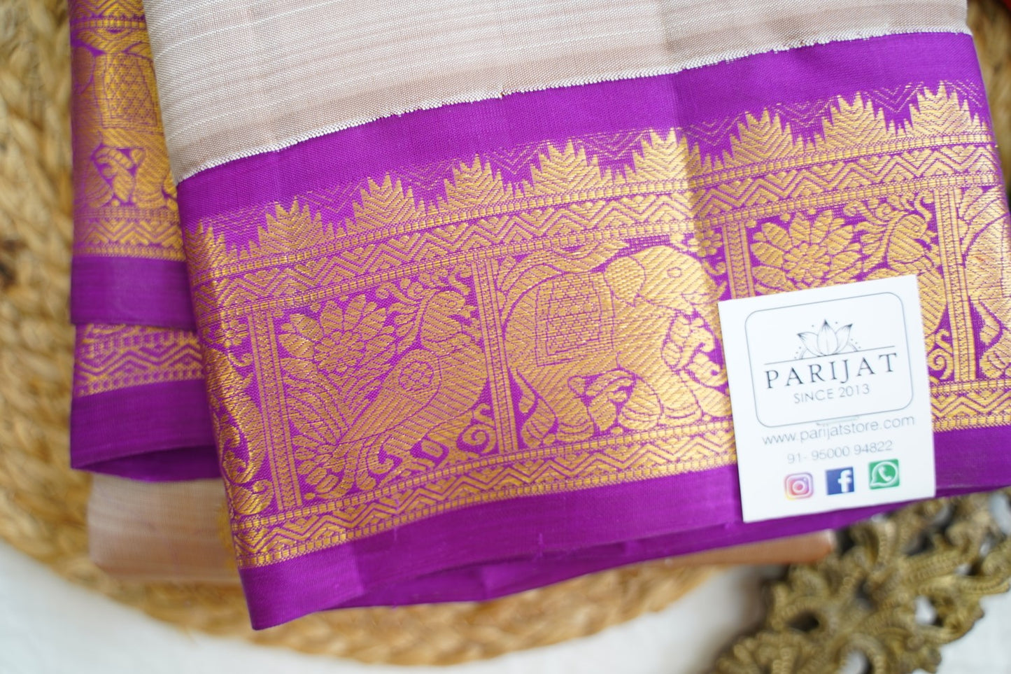 Pure Kanchi Silk Saree PC17604
