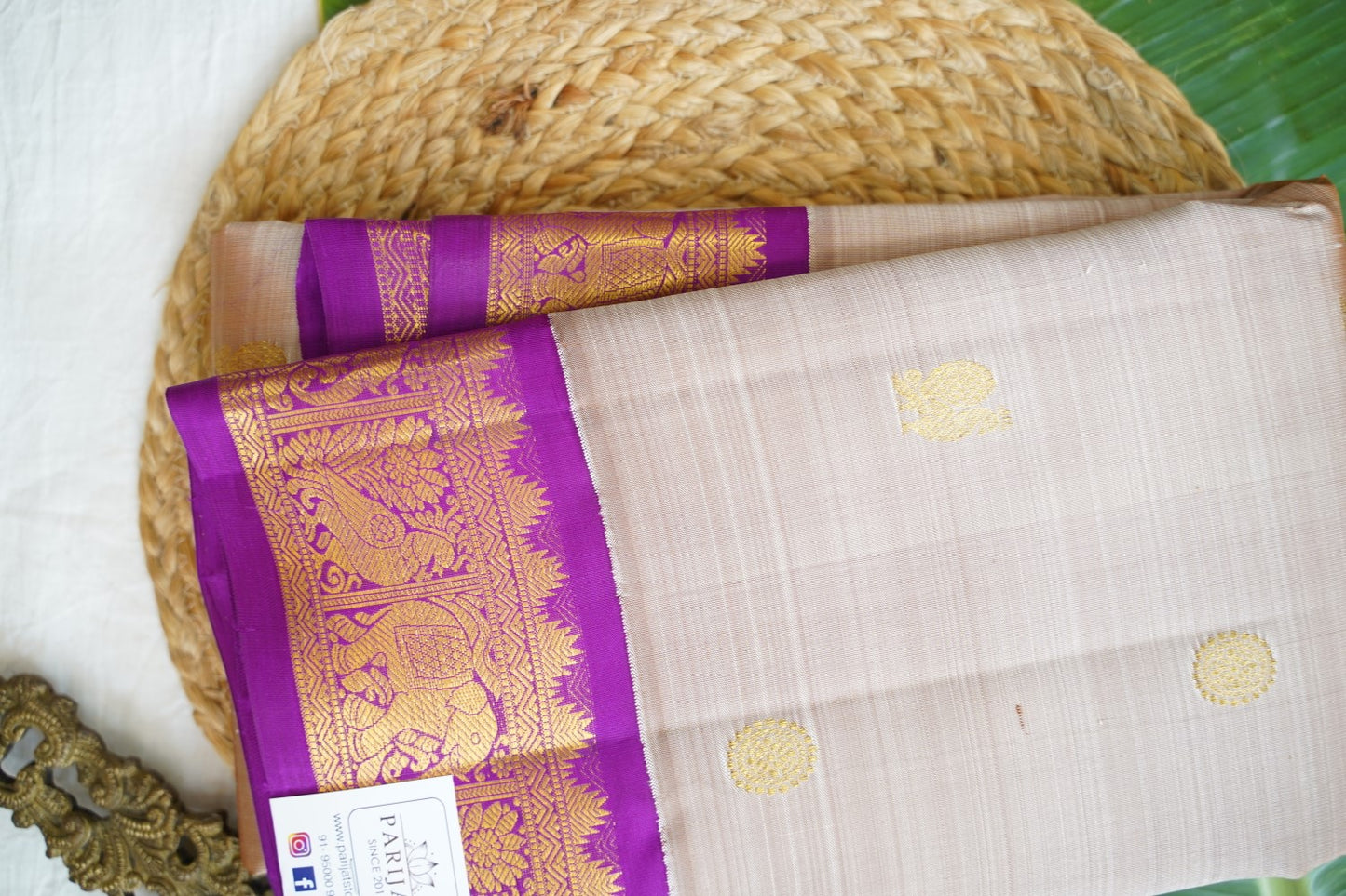 Pure Kanchi Silk Saree PC17604