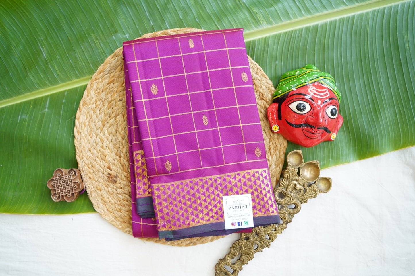 Pure Kanchi Silk Saree PC17601