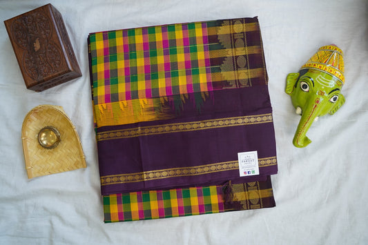 Kanchi Handloom Silk Cotton Saree 16748
