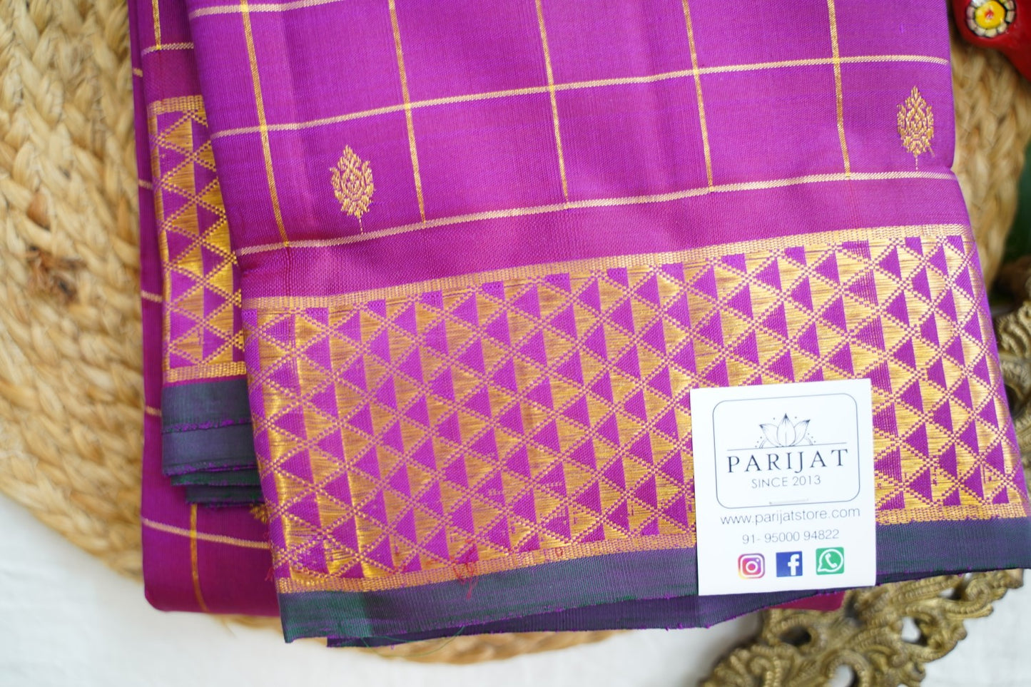 Pure Kanchi Silk Saree PC17601