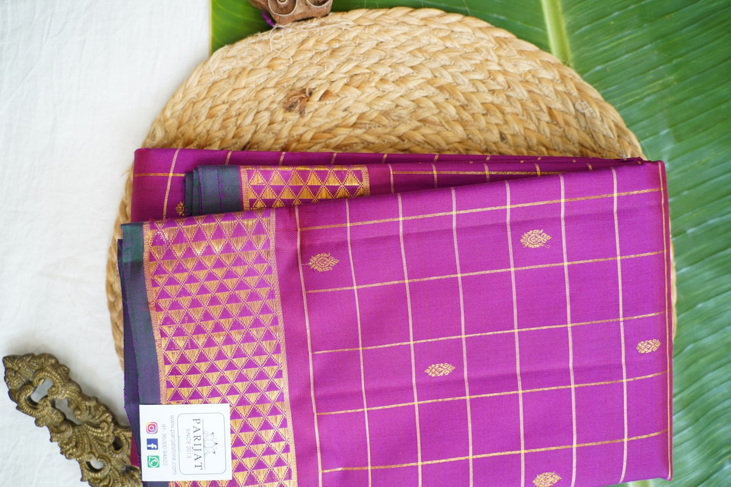 Pure Kanchi Silk Saree PC17601