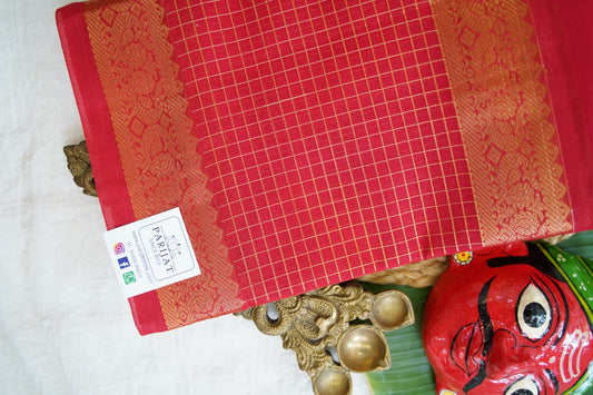Chettinad handloom Cotton Saree PC17598