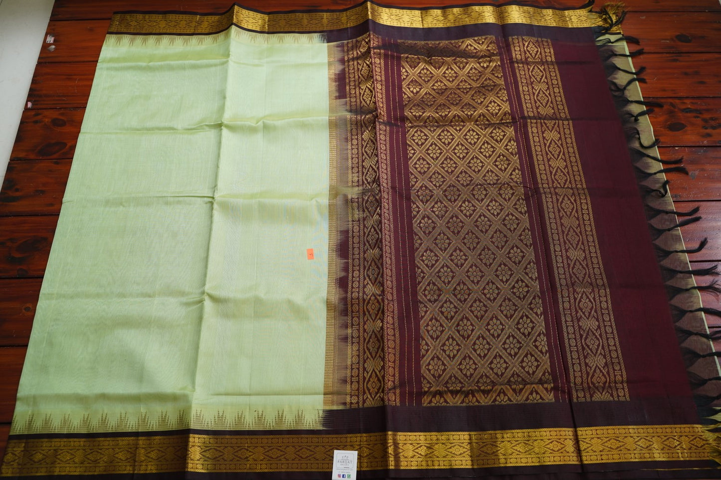 Kanchi Handloom Silk Cotton Saree PC15522