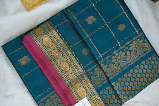 Kanchi Handloom Silk Cotton Saree PC16765