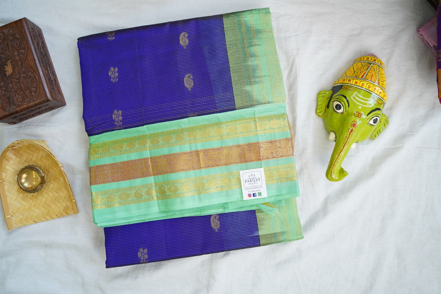 Kanchi Handloom Silk Cotton Saree PC16767
