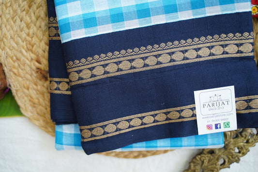 Chettinad handloom Cotton Saree PC17595