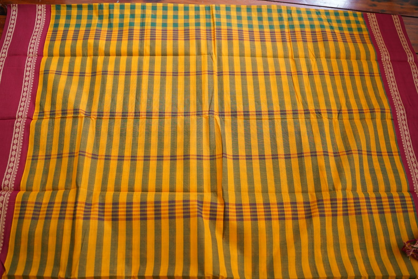 Chettinad handloom Cotton Saree PC17596