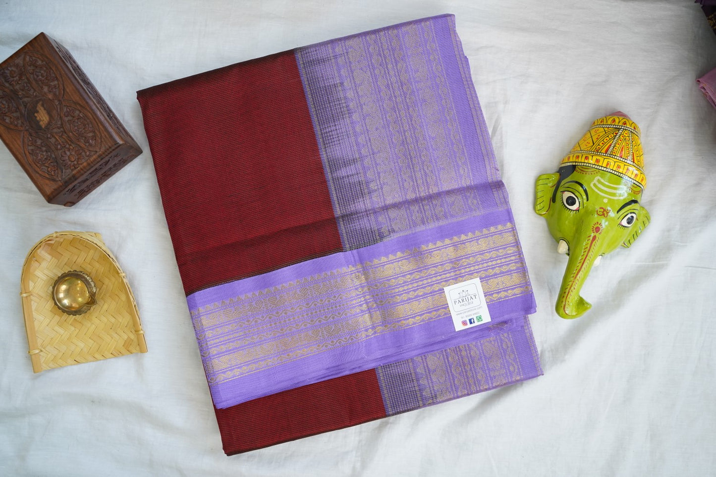 Kanchi Handloom Silk Cotton Saree PC16767