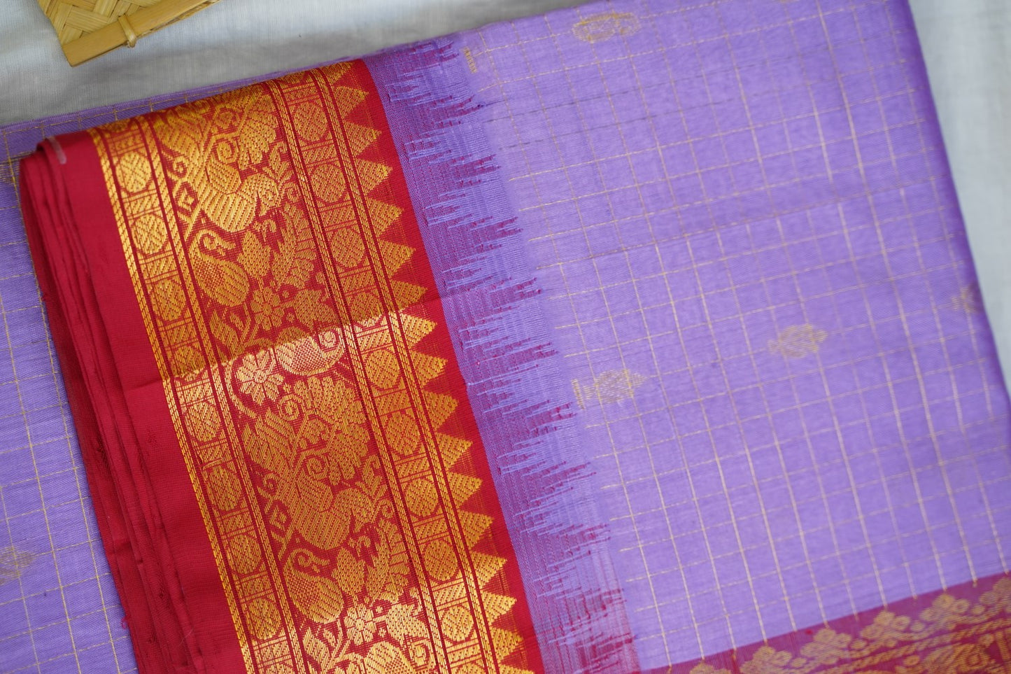 Kanchi Handloom Silk Cotton Saree PC16768