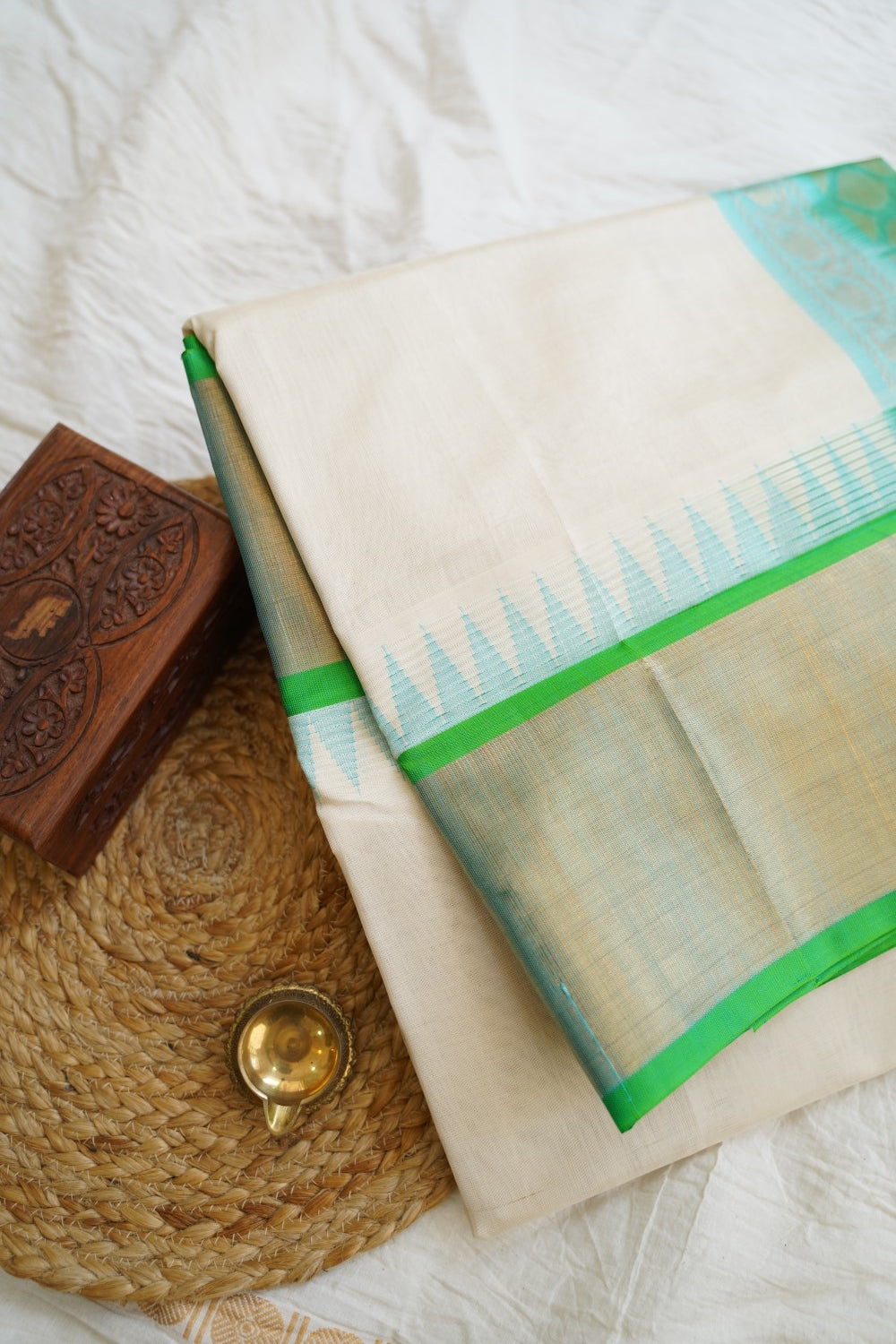 Kanchi Handloom Silk Cotton Saree PC15531