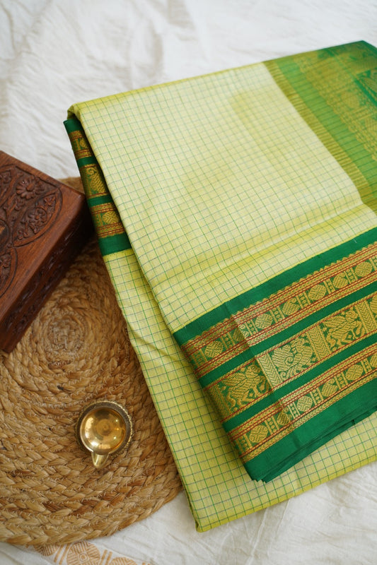 Kanchi Handloom Silk Cotton Saree PC15532