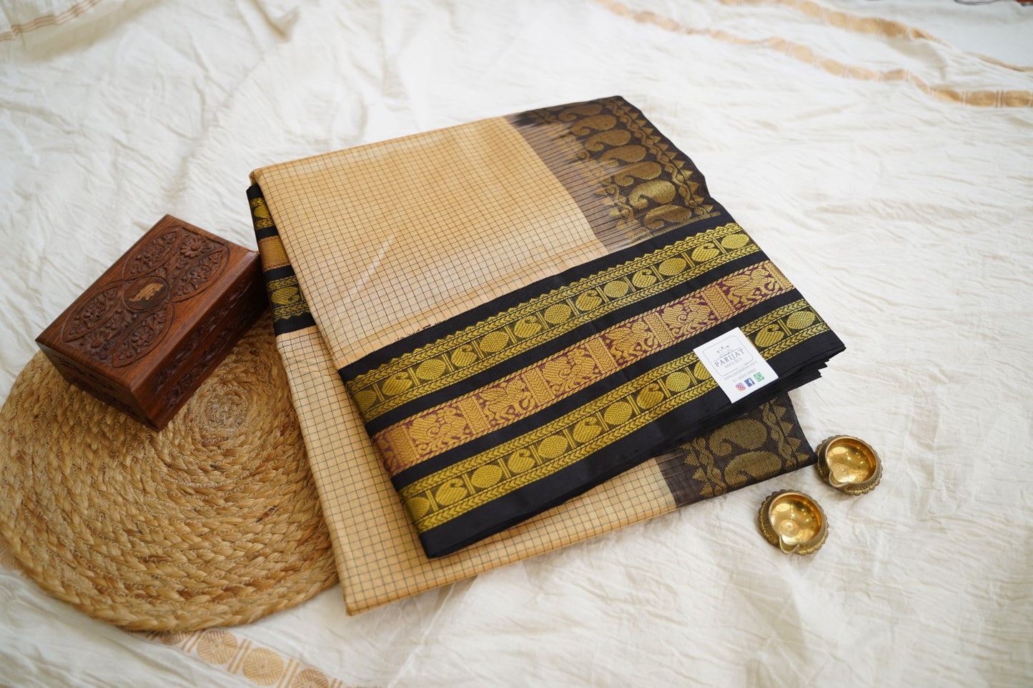 Kanchi Handloom Silk Cotton Saree PC15603