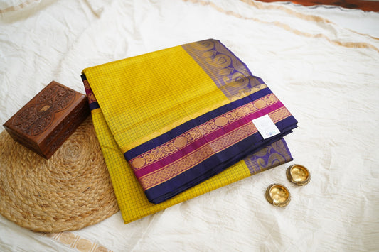 Kanchi Handloom Silk Cotton Saree PC15534
