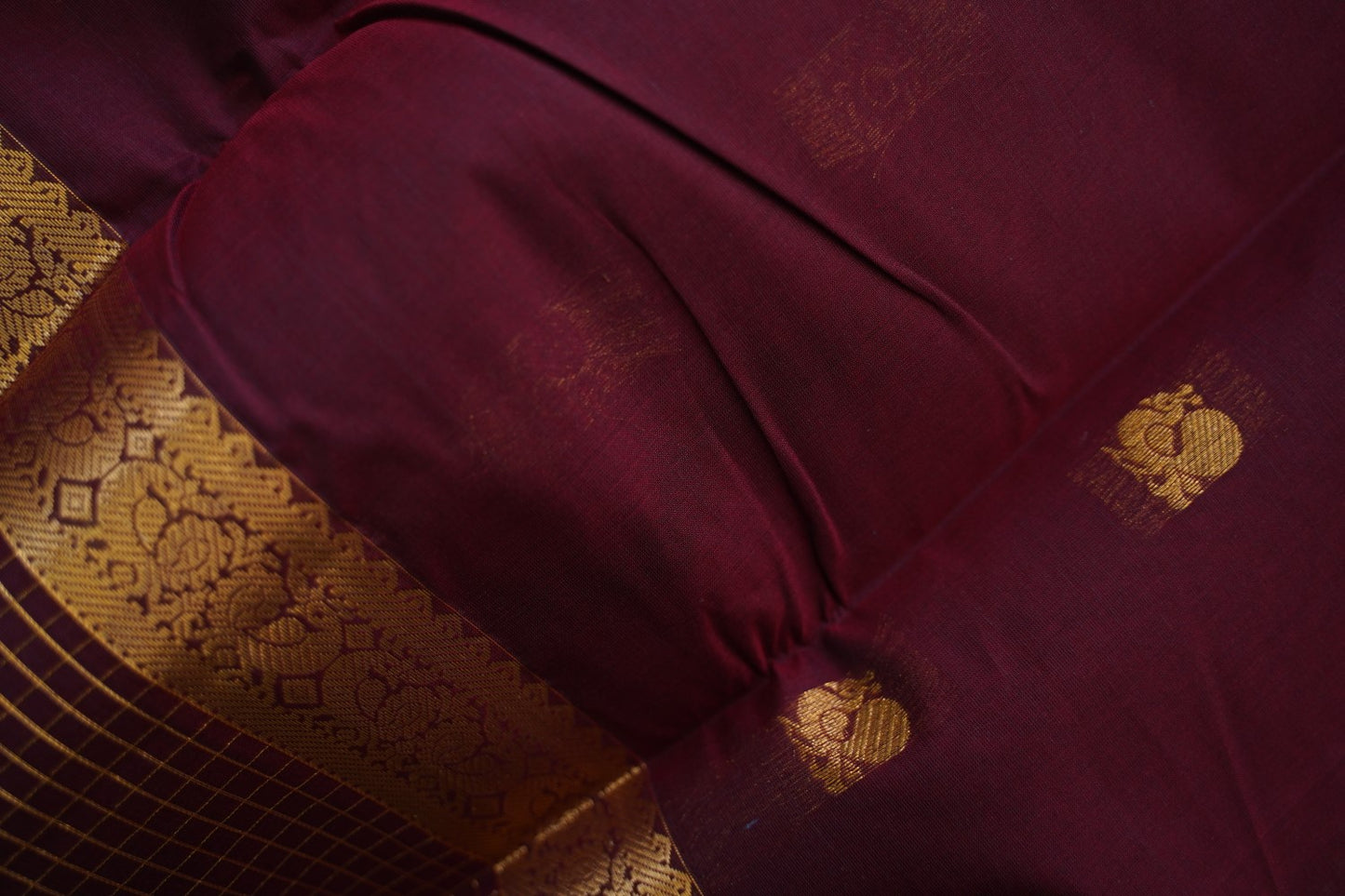 Chettinad handloom Cotton Saree PC17597[Brown]