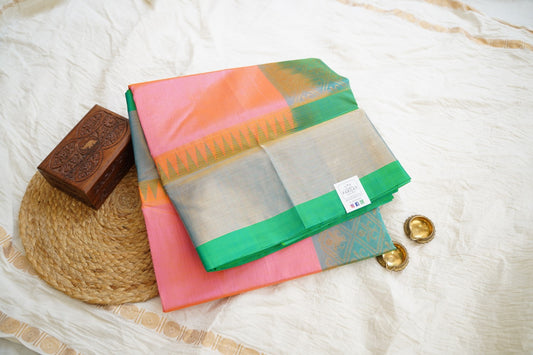 Kanchi Handloom Silk Cotton Saree PC15536