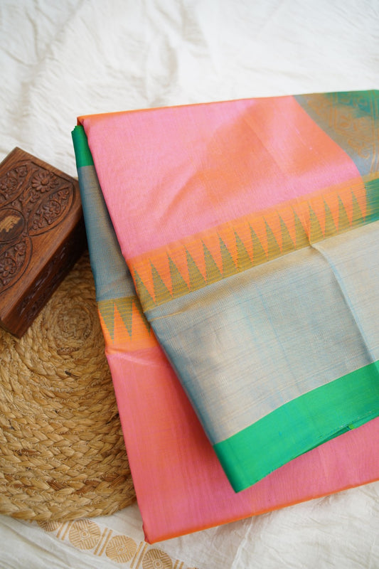 Kanchi Handloom Silk Cotton Saree PC15536