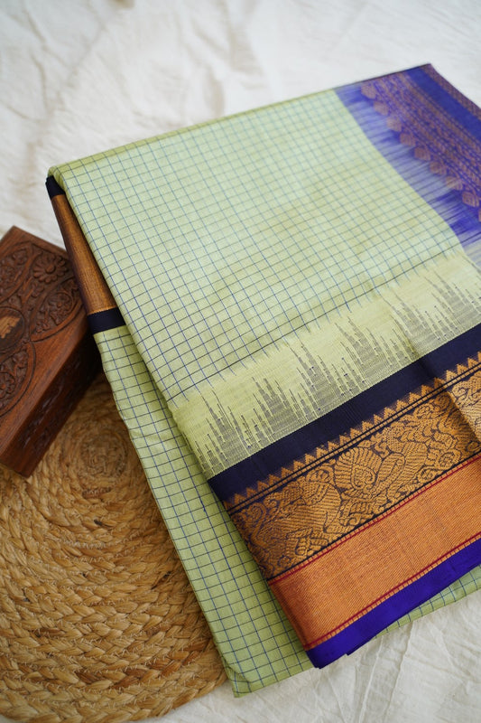 Kanchi Handloom Silk Cotton Saree PC15537