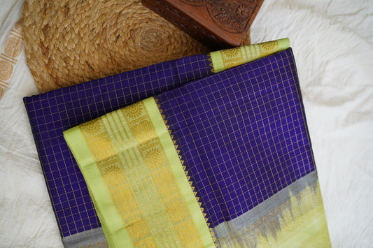 Kanchi Handloom Silk Cotton Saree PC15595