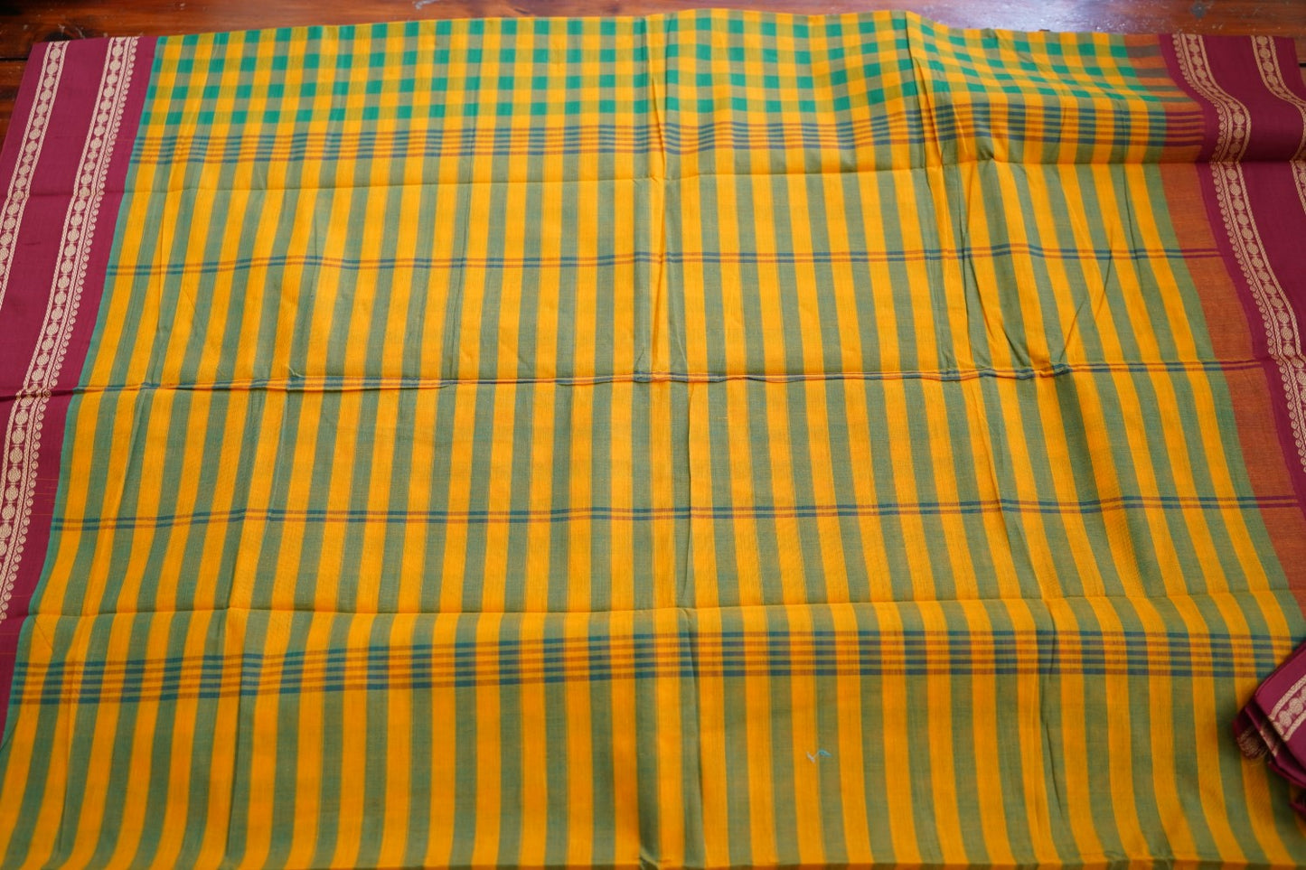 Chettinad handloom Cotton Saree PC17599