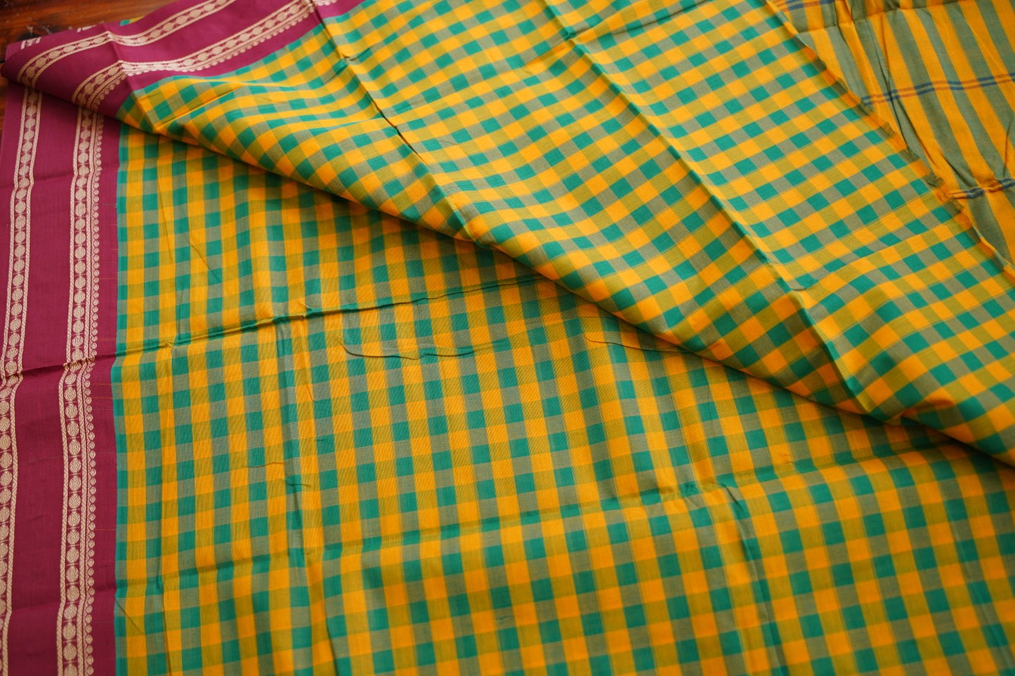 Chettinad handloom Cotton Saree PC17599