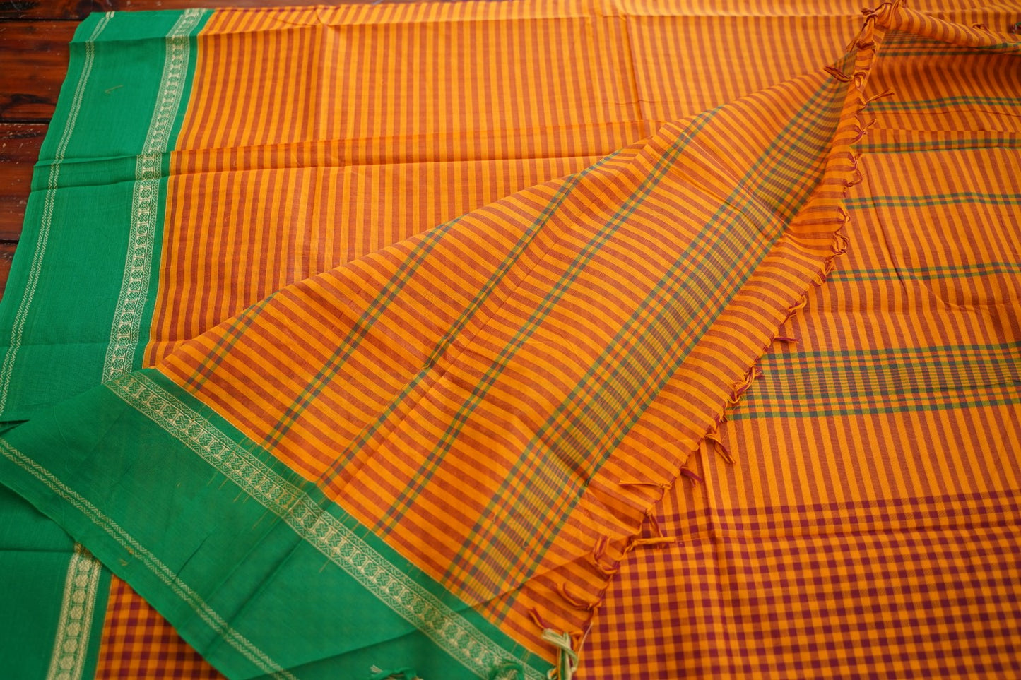 Chettinad handloom Cotton Saree PC17600