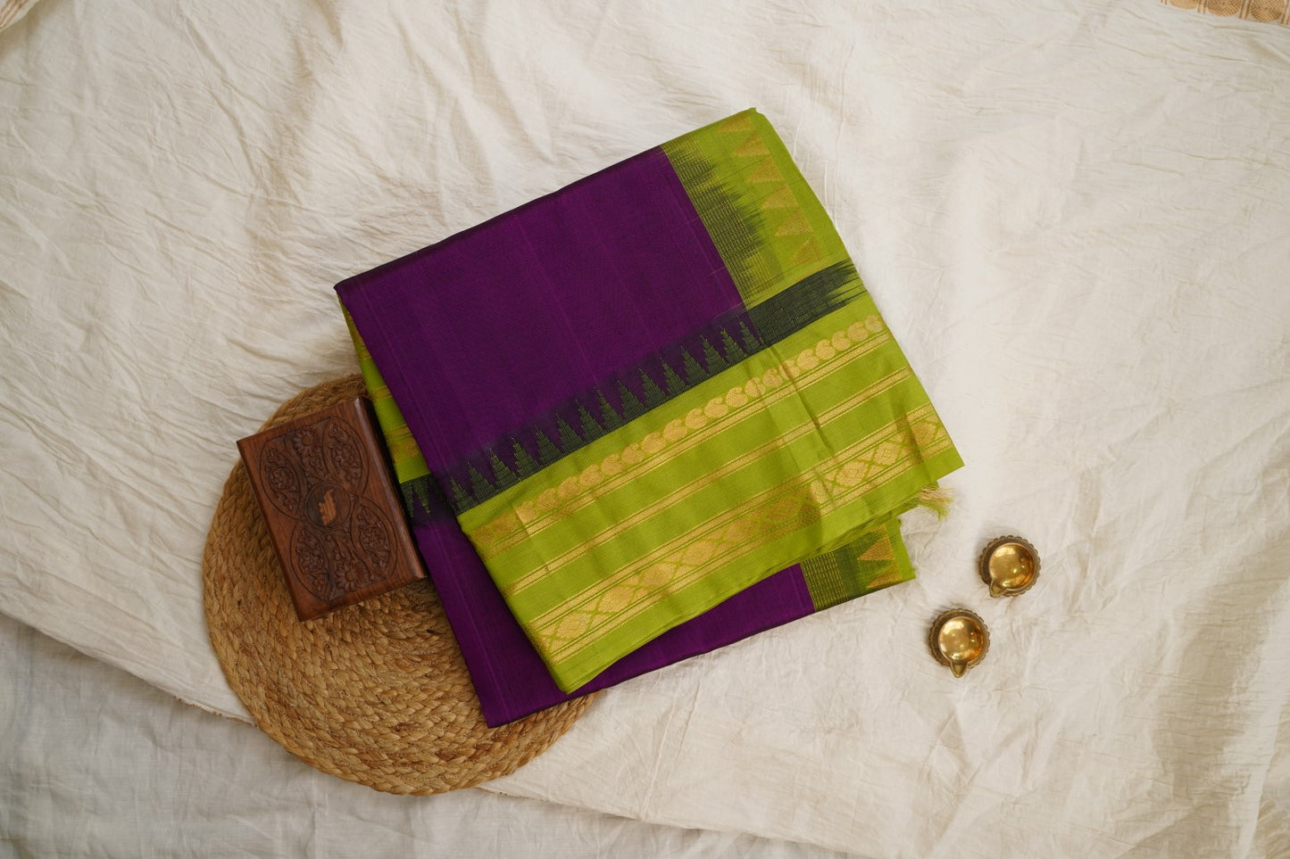 Kanchi Handloom Silk Cotton Saree PC15609